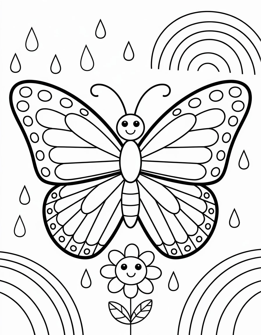 Rainbow Butterfly